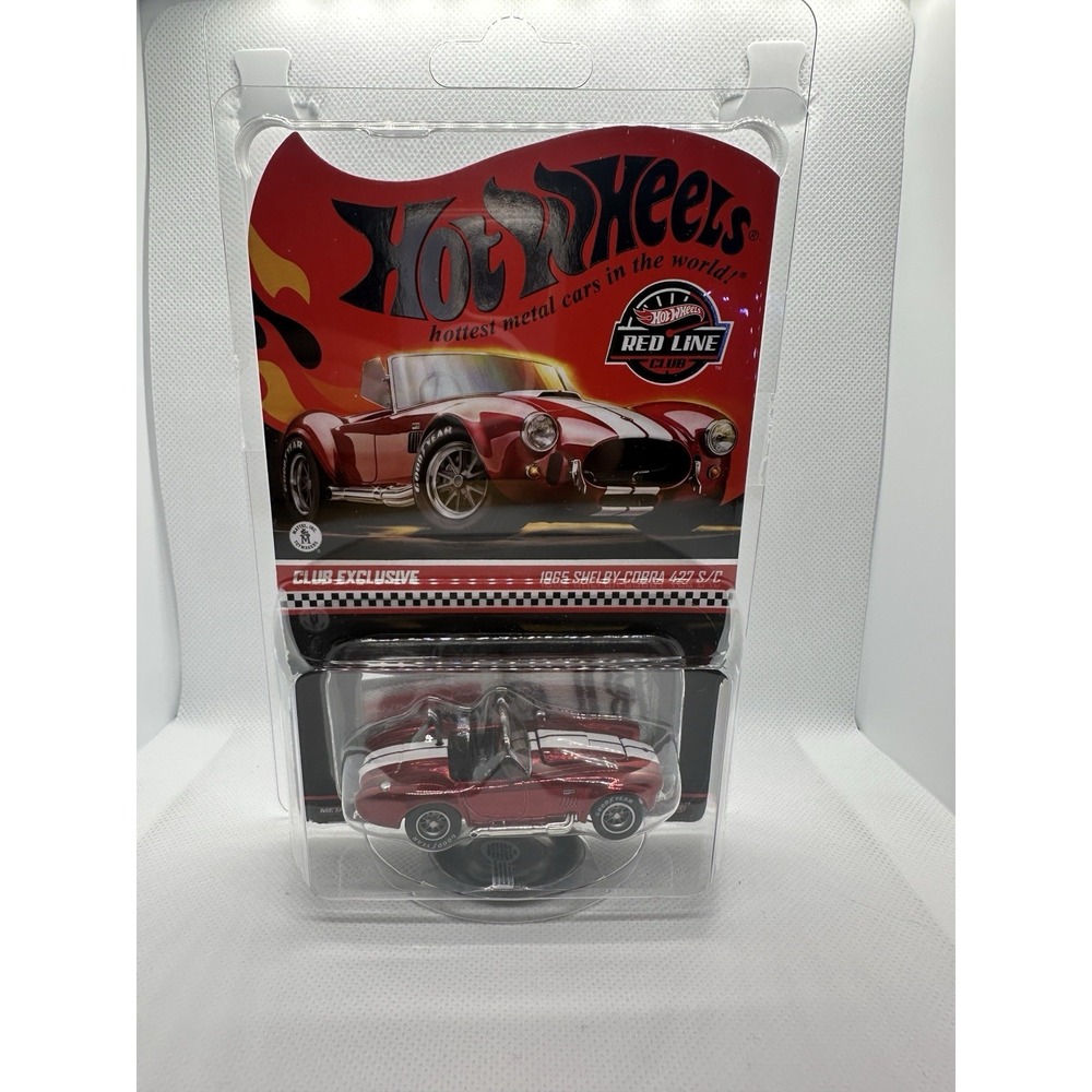 Hot Wheels RLC 1965 Shelby Cobra 427 S/C 2026 JJY67 Pin Patch NEW